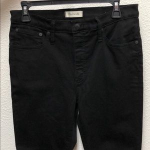 Madewell Cali High Waist Crop Demi Boot Jeans